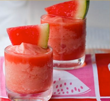 Just in Time for the Weekend Frozen Watermelon Margarita