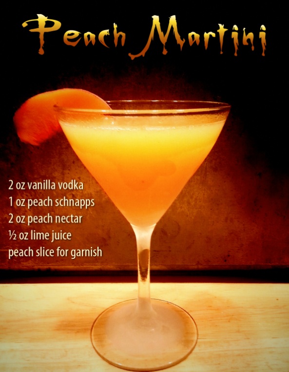 Peach Martini