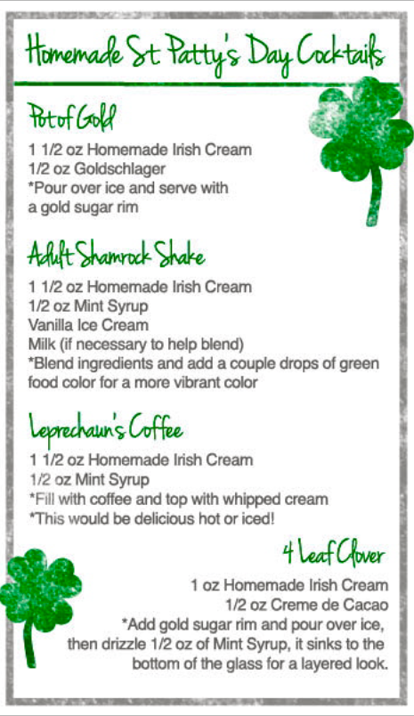 St Pattys Day Cocktails Large